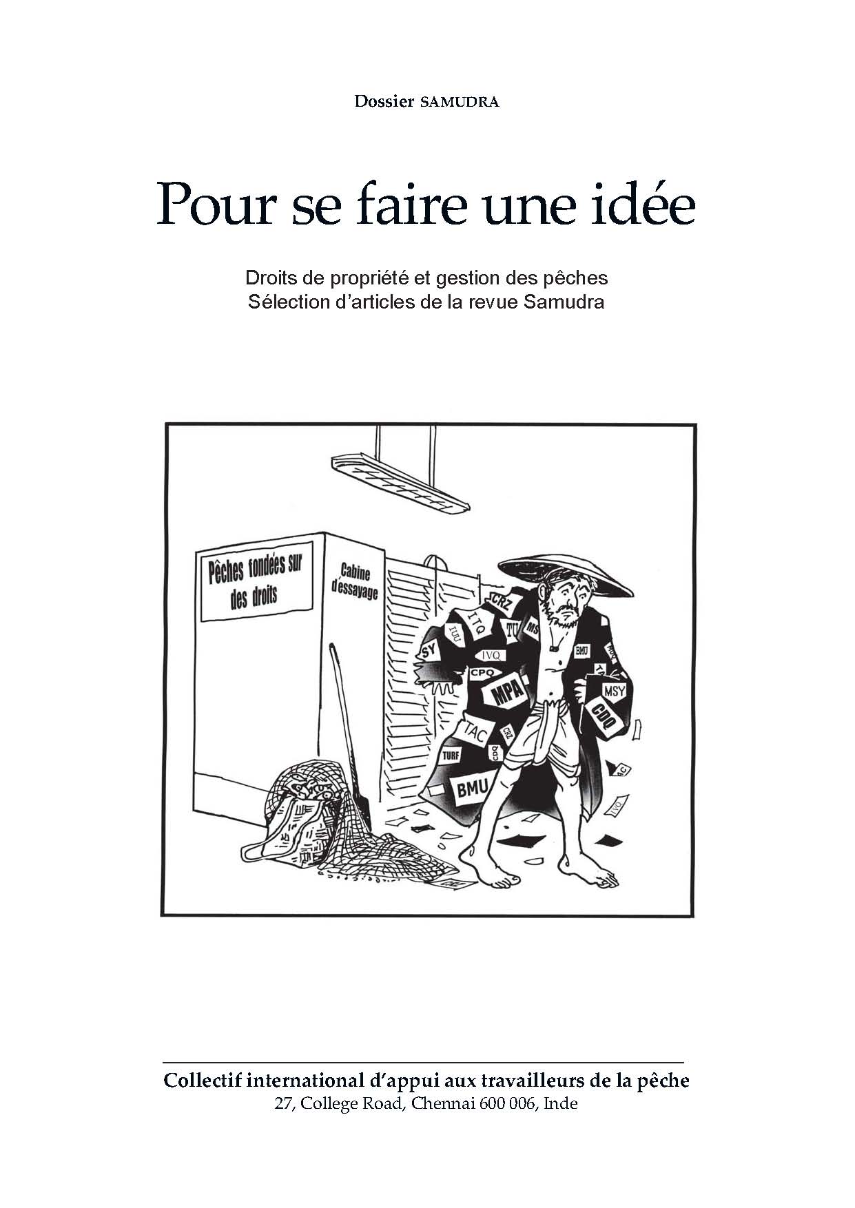 Pour se faire une idée – Droits de propriété et gestion des pêches –  Sélection d’articles de la revue SAMUDRA