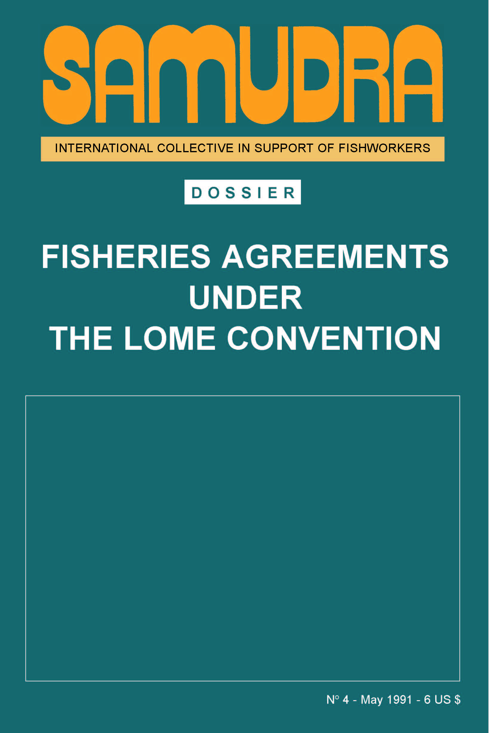 Fisheries Agreements Under the Lome Convention