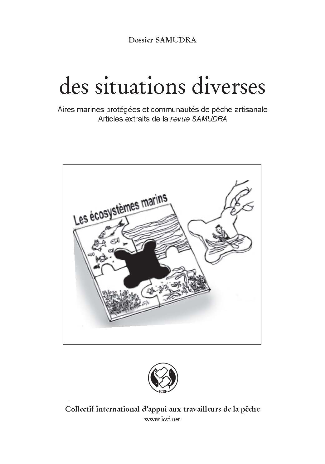 Des situations diverses : Aires marines protégées et communautés de pêche artisanale – Articles extraits de la revue SAMUDRA