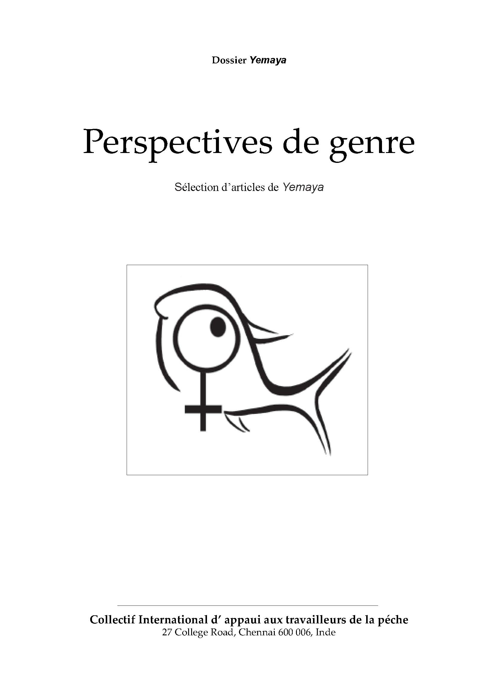 Perspectives de genre : Sélection d’articles de Yemaya